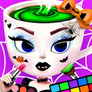 Coloring Book: Halloween Ballerina Cappuccina