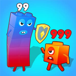 Merge Number Cube: 3D Run Game