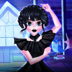 Wednesday Addams Beauty Salon